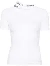 Y/project T-shirt With Jacquard Logo In White