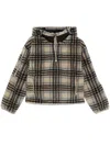 Y/project Y Project Men's Fleece Jacket With Zip Openings In Neutrals