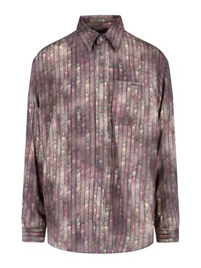 Y/PROJECT FLORAL MOTIF SHIRT
