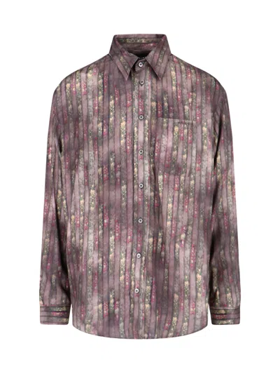 Y/PROJECT FLORAL PATTERN SHIRT