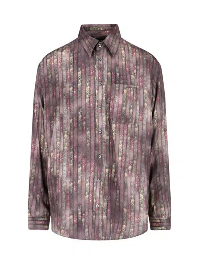 Y/PROJECT FLORAL PATTERN SHIRT