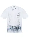 Y/project Graphic-print T-shirt In 白色