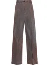 Y/PROJECT ORGANIC COTTON TWILL TROUSERS - UNISEX - ORGANIC COTTON