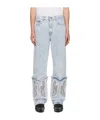 Y/project High-waist Jeans In White