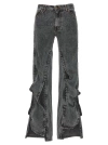 Y/project Black Hook And Eye Jeans