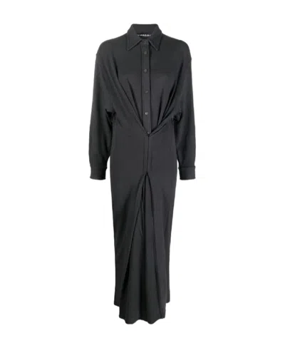 Y/PROJECT Y/PROJECT HOOK-EYE STRAIGHT HEM SHIRT DRESS