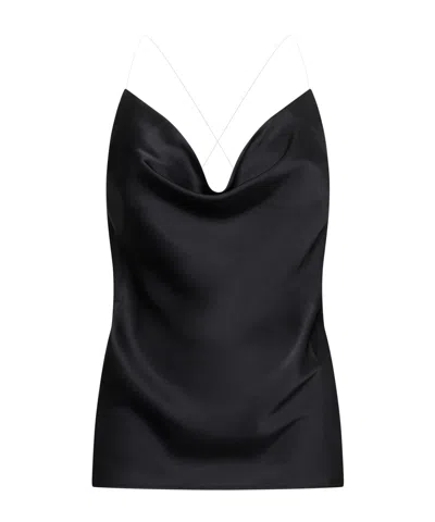 Y/PROJECT INVISIBLE SHOULDER STRAPS AND PLEATED SUSPENDERS
