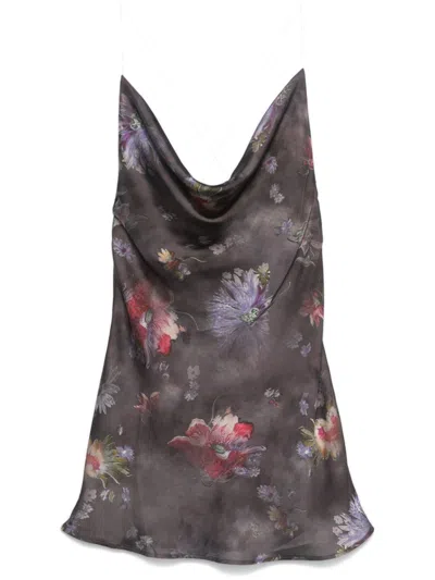 Y/PROJECT INVISIBLE-STRAP SLIP DRESS