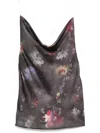 Y/project Gray Invisible Strap Tank Top In Black