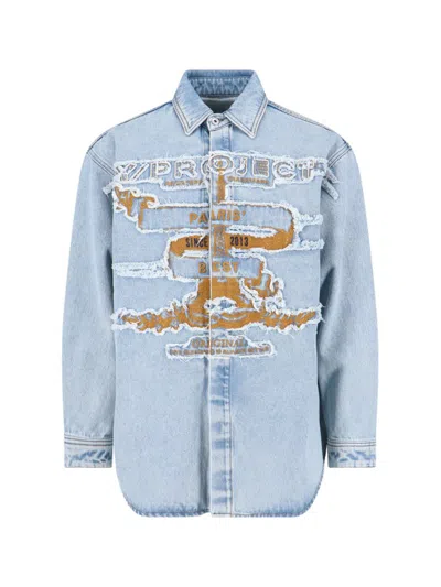 Y/project Y Project Jackets In Light Blue