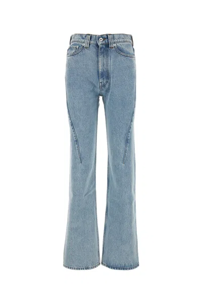 Y/project Jeans-27 Nd Y Project Female In Blue