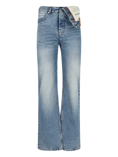 Y/project Y Project Jeans In Blue