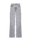 Y/project Jeans In Vintage Grey