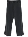 Y/project Layered Track Pants In Vintage Black
