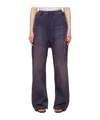 Y/project Logo Jeans In Black