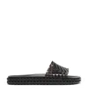 Y/project Black Melissa Edition Court Slides In Black
