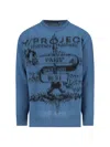 Y/project Sweater In Blue