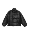 Y/project Quilted Puffer Jacket In Black
