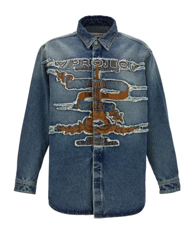 Y/PROJECT Y/PROJECT EVERGREEN PARIS BEST PATCH SHIRT