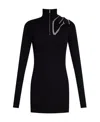 Y/project Long Sleeved Dress In Black