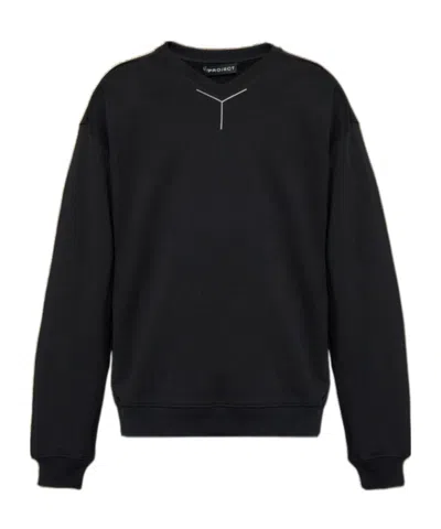 Y/project Long-sleeved Sweater In Black