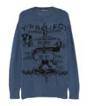 Y/project Sweater In Blue