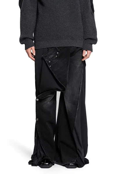 Y/project Man Black Jeans
