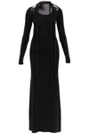 Y/project Maxi Knit Dress In Black