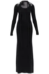 Y/project Maxi Knit Dress In Black