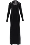 Y/project Maxi Knit Dress In Black (black)