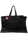 Y/project Maxi Wire Cabas Tote Bag In Black