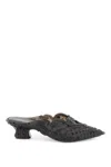 Y/project Black Melissa Edition Melissa Point Mules In Black