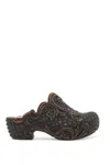 Y/project Brown Melissa Edition Court Clogs In Brown