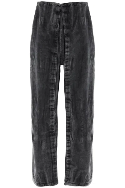 Y/PROJECT MEN'S BAGGY JEANS WITH REMOVABLE PANELS
