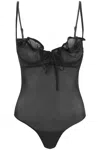 Y/PROJECT MESH BODYSUIT WITH UNDERWIRED BRA CUPS FOR WOMEN