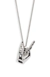 Y/PROJECT MINI ROCK-ON PENDANT NECKLACE