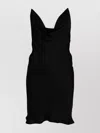 Y/project Black Invisible Strap Minidress