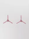 Y/project Mini Y Earrings Glitter In Pink