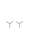 Y/project Pink Maxi Y Earrings In Pink