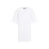Y/PROJECT OPTIC WHITE COTTON T-SHIRT