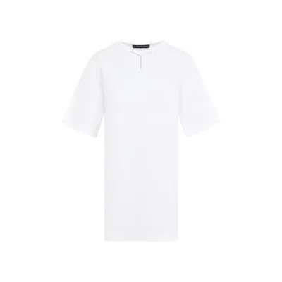 Y/PROJECT OPTIC WHITE COTTON T-SHIRT