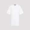 Y/PROJECT OPTIC WHITE Y CHROME COTTON T-SHIRT