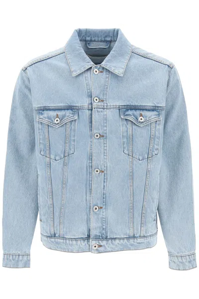 Y/project Organic Cotton Denim Jacket For Men And Women In Blue