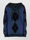 Y/project Y Project Women Embroidered Stretch Cotton Blend Oversize Sweater