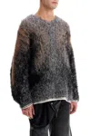 Y/project Oversized Gradient Sweater In Silver