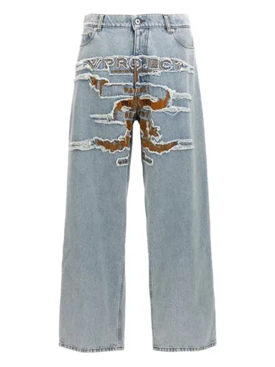 Y/project Paris Best Jeans In Blue