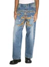 Y/project Paris' Best Patch High-rise Jeans In Blue
