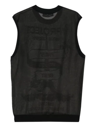 Y/project Paris Sleeveless Jump In Black