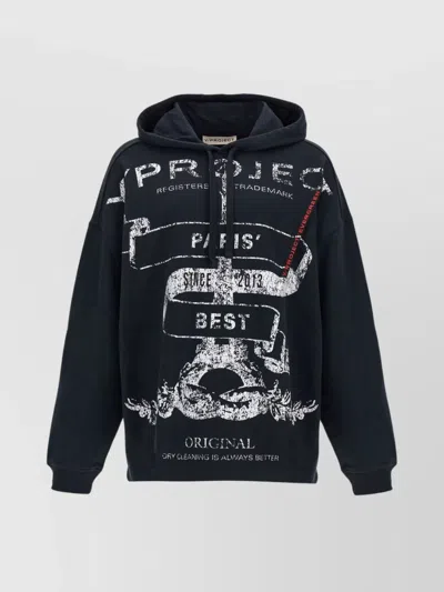 Y/PROJECT 'PARISIAN HOODIE EVERGREEN PINCHED BEST'