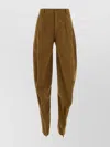 Y/project Y Project Women Caramel Stretch Velvet Pant